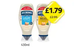 Londis Hellmann's Light Mayonnaise, Real offer