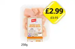 Londis Jack's British Diced Chicken Breast offer