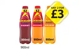 Londis Lucozade Energy Cherry, Original, Orange offer