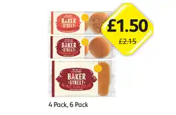 Londis Baker Street Seeded Burger Buns, Burger Buns, Hot Dog Rolls offer