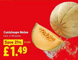 Lidl Cantaloupe Melon offer