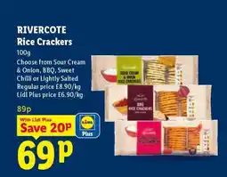 Lidl Rivercote Rice Crackers offer