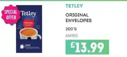 Bestway TETLEY Original envelopes offer