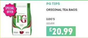 Bestway PG TIPS Original tea bags offer