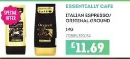 Bestway ESSENTIALLY CAFE Italian espresso/ original ground offer