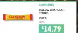 Bestway CANDEREL Yellow granular sticks offer