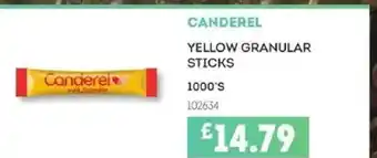 Bestway CANDEREL Yellow granular sticks offer