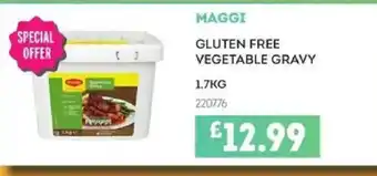 Bestway MAGGI Gluten free vegetable gravy offer
