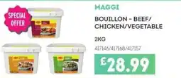 Bestway MAGGI Bouillon - beef/ chicken/vegetable offer