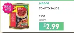 Bestway MAGGI Tomato sauce offer