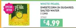 Bestway WHITE PEARL Sweetcorn in sugared salted water offer