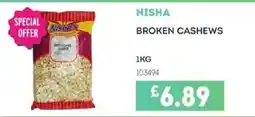Bestway NISHA Broken cashews offer