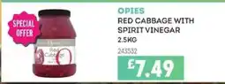 Bestway OPIES Red cabbage with spirit vinegar offer