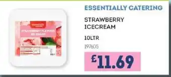 Bestway ESSENTIALLY CATERING Strawberry icecream offer
