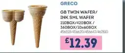 Bestway GRECO Gb twin wafer/ ink sml wafer offer