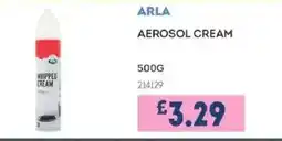 Bestway ARLA Aerosol cream offer