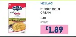 Bestway MILLAC Single gold cream offer