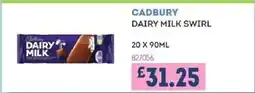 Bestway CADBURY Dairy milk swirl offer