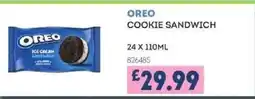 Bestway OREO Cookie sandwich offer