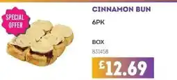 Bestway Cinnamon bun offer