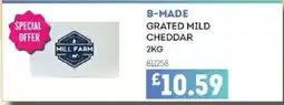 Bestway B-MADE Grated mild cheddar offer
