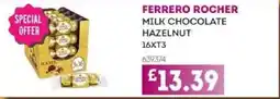 Bestway FERRERO ROCHER Milk chocolate hazelnut offer