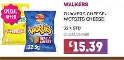 Bestway WALKERS Quavers cheese/ wotsits cheese offer