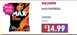 Bestway WALKERS Max paprika offer
