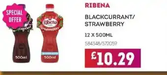 Bestway RIBENA Blackcurrant/ strawberry offer