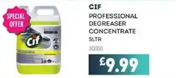 Bestway CIF Professional degreaser concentrate offer