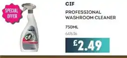 Bestway CIF Professional washroom cleaner offer
