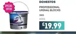 Bestway DOMESTOS Professional urinal blocks offer