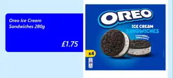 Oreo Ice Cream Sandwiches