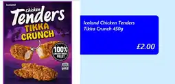 Iceland Iceland Chicken Tenders Tikka Crunch offer