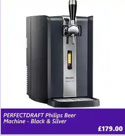 Currys PC World PERFECTDRAFT Philips Beer Machine - Black & Silver offer
