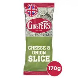 Iceland Ginsters Cheese & Onion Slice 170g offer
