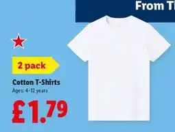 Lidl Cotton T-Shirts offer