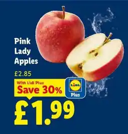 Lidl Pink Lady Apples offer
