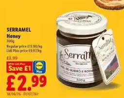Lidl Serramel Honey offer