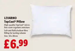 Lidl LIVARNO TopCool Pillow offer