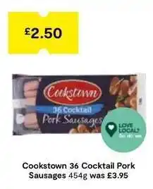 SuperValu Cookstown 36 Cocktail Pork Sausages offer