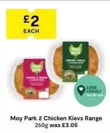 SuperValu Moy Park 2 Chicken Kievs Range offer