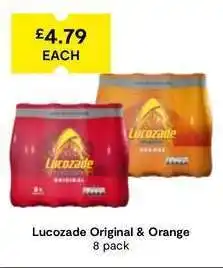 SuperValu Lucozade Original & Orange offer