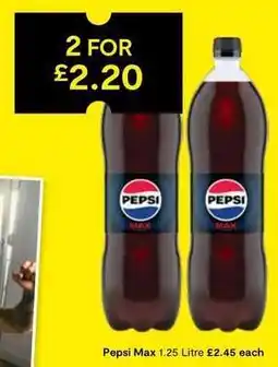 SuperValu Pepsi Max offer