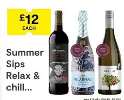 SuperValu Summer Sips offer