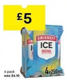 SuperValu Smirnoff Ice Original offer
