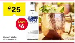 SuperValu Absolut Vodka offer