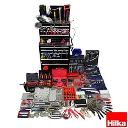 Costco Hilka 1730 Piece Mechanics Tool Kit with Heavy Duty 15-Drawer Tool Chest offer