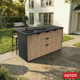 Costco Keter Compact Outdoor Garden Kitchen offer