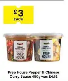 SuperValu Prep House Pepper & Chinese Curry Sauce offer